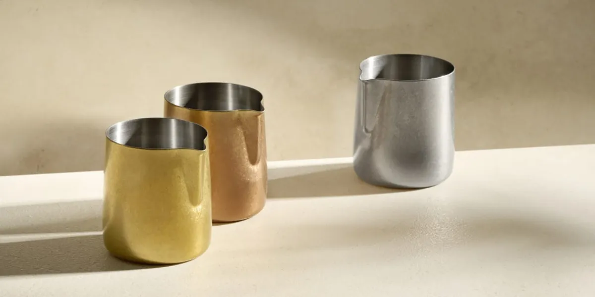 APS Crémier/saucière inox or Ø 6 cm 6,5 cm 15 cl Flow Hot