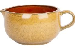 PROOF Crémier/saucière jaune porcelaine 16 cl Ø 9 cm Elements Mustard Hot