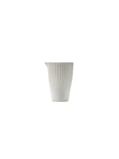 Crémier/saucière rond blanc porcelaine bone china Ø 7,5 cm Nido - SERAX New