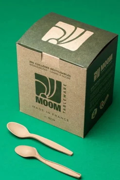 Moom Tableware Cuillère bagasse 16 cm (200 pièces) Hot