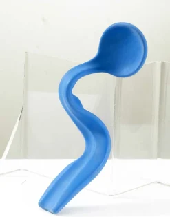 Cuillère bleu silicone 19,3x4 cm - SAINT ROMAIN Best