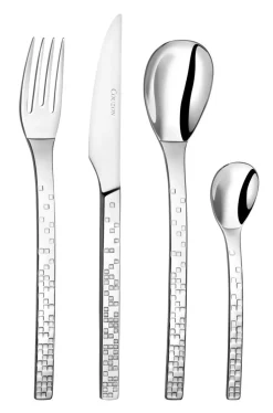 Cuillère à café inox 18/10 14,4 cm Pixelle 3d - COUZON New