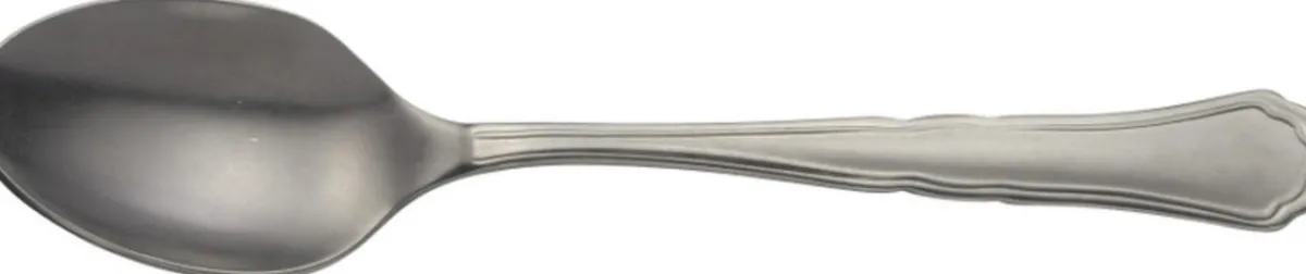 PINTINOX Cuillère à café noir inox 18/10 14,6 cm Settecento New