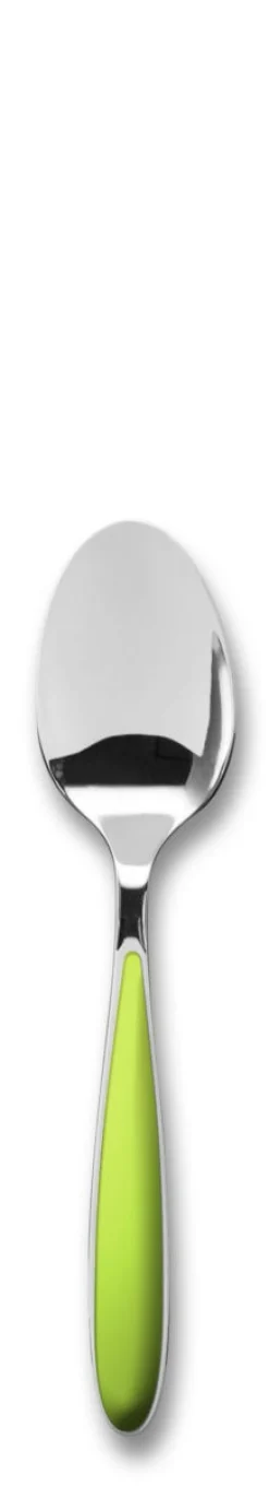 TARRERIAS BONJEAN Cuillère à café vert inox 14 cm Amande Clearance