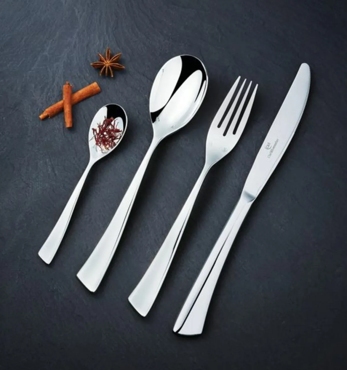 Cuillère à dessert inox 18/10 18,5 cm Ezzo - CHEF & SOMMELIER Best