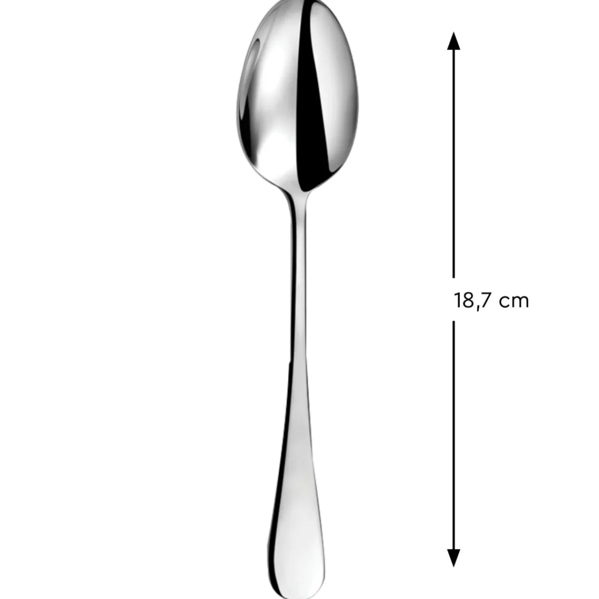 PRO.MUNDI Cuillère à dessert inox 18/10 18,7 cm Madison Clearance