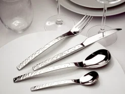 Cuillère à dessert inox 18/10 19 cm Pixelle 3d - COUZON Discount