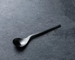 COOKPLAY Cuillère à dessert noir inox 18/10 16,5x3,5 cm Rama Best