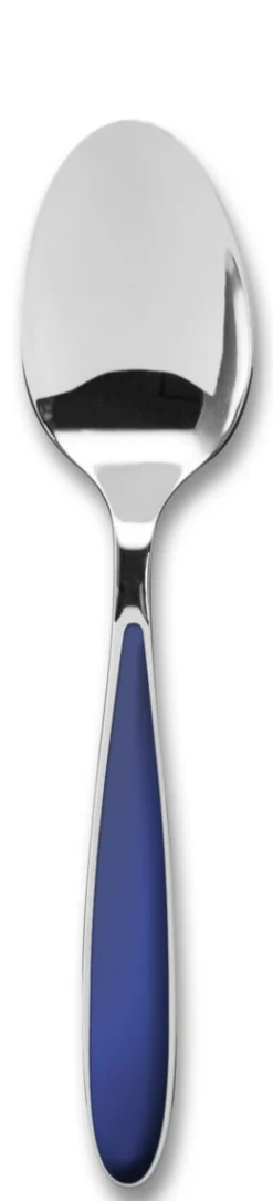 TARRERIAS BONJEAN Cuillère de table bleu inox 20,5 cm Amande Discount