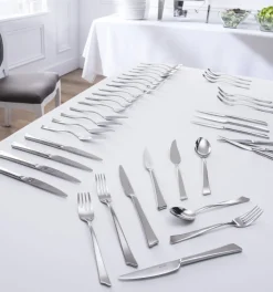 PRO.MUNDI Cuillère de table inox 18/10 21,5 cm Wave Discount