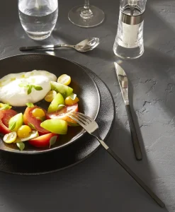 Cuillère de table noir inox 18/0 19,9 cm Aroma Pvd Noir - PRO.MUNDI