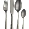 Cuillère de table noir inox 18/10 20,1 cm Settecento - PINTINOX Online