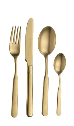PINTINOX Cuillère de table or inox 18/10 Casali Stoned Best