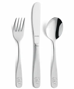 Cuillère enfant inox 18/0 14,1 cm Teddy Bear - AMEFA Clearance