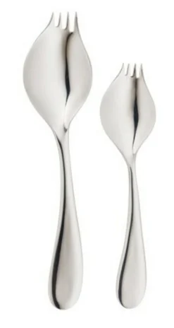 Cuillère fourchette multi-fonctions inox 18/10 15,9x3,8 cm Demoiselle   - GEORGETTE