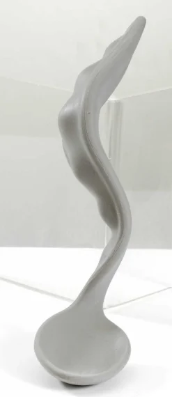 SAINT ROMAIN Cuillère gris silicone 4x19,3 cm Ergo 3d Clearance