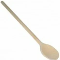Cuillère à ragoût bois 30 cm pleine - Aucune Outlet