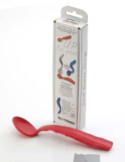 SAINT ROMAIN Cuillère rouge silicone 19,3x4 cm Ergo 3d Sale