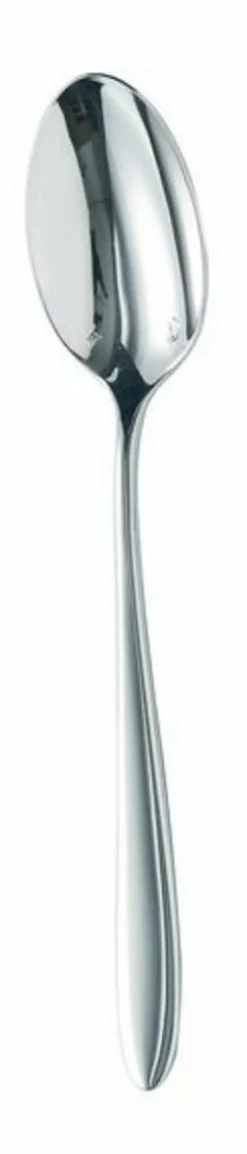 Cuillère à servir argent inox 18/10 26x5,15x3,2 cm Lazzo - CHEF & SOMMELIER