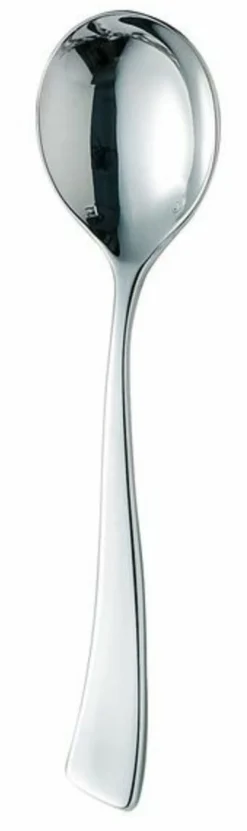 CHEF & SOMMELIER Cuillère à soupe argent inox 18/10 18x4,4x1,6 cm Ezzo Outlet