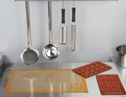 PRO.COOKER écumoire inox Ø 12 cm manche 36 cm New