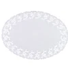 Dentelle ovale blanc 27x17 cm (250 pièces) - DUNI Hot