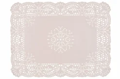 Aucune Dentelle rectangulaire blanc 40x30 cm (250 pièces) Best