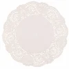 Dentelle rond blanc Ø 23 cm (250 pièces) - Aucune Hot
