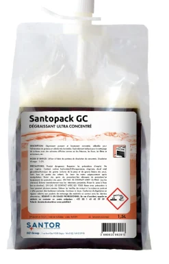 SANTOR Dégraissant cuisine ultra concentré 1,5 L Santopack Online