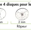 ROBOT COUPE Disque Ø 175 mm (4 pièces) Discount