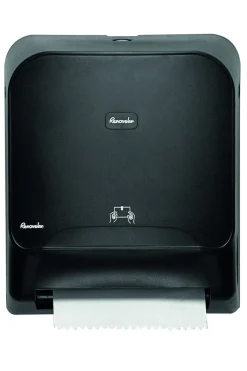 Distributeur Autocut Midi pour essuie-mains en rouleau noir Renovelar - Aucune Discount