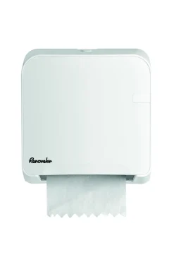 Distributeur Autocut Midi pour essuie-mains en rouleau blanc Renovelar - Aucune Hot