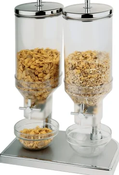 Distributeur à céréales inox 22x35x52 cm 4,5 L Fresh & Easy - APS Discount