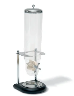 ZEPE Distributeur à céréales wengé bois 20 cm Legno