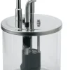 Aucune Distributeur de sauce avec pompe rond inox Ø 18,5 cm New