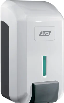 Distributeur de savon blanc 21,3x11,5x11,7 cm - JVD Online