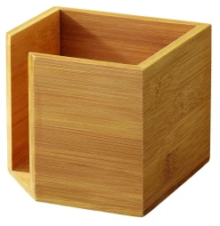 Distributeur de serviettes bambou 12x12x10 cm Oxstal (20 pièces) - PRO.MUNDI Hot