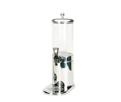 Distributeur à jus rectangulaire argent inox 33 cm Serie Inox - ZEPE Online