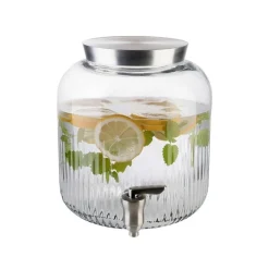 Distributeur à jus verre Ø 20 cm 23 cm - APS Discount