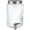 Distributeur à jus verre Ø 16 cm 25 cm 3,8 L - APS New