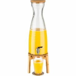 APS Distributeur à jus verre Ø 23 cm 56,5 cm 4,5 L Fresh Wood New