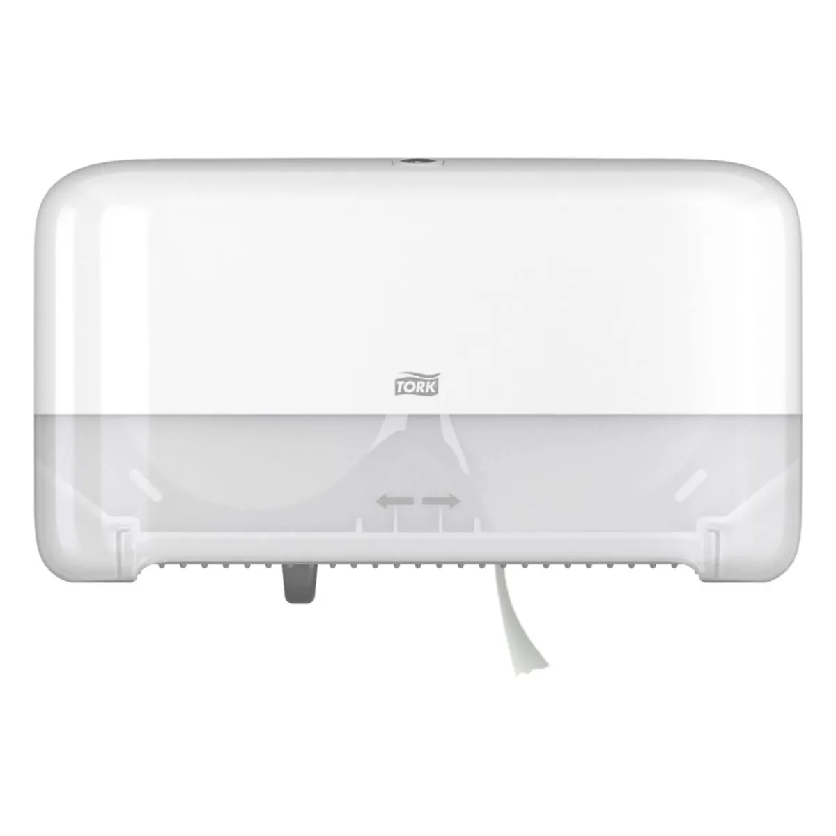 Distributeur papier hygiènique blanc 36x13x20,7 cm - TORK Sale