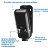 TORK Distributeur à savon noir 9,9x11,2x29 cm Outlet