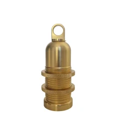 PARANOCTA Douille de fixation aimantée droit bronze Ø 3,5 cm 8,5 cm Clearance
