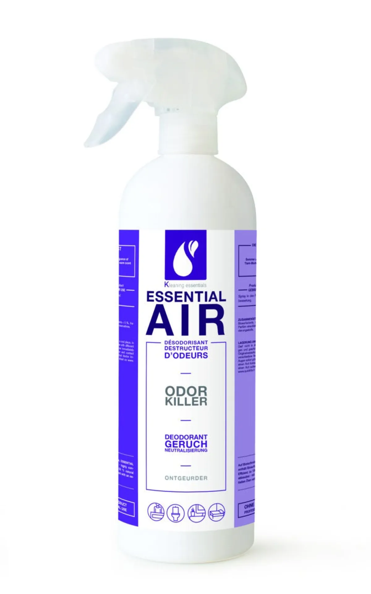 Désodorisant destructeur d'odeur 750 ml Essential Air - KLEANING ESSENTIALS Hot