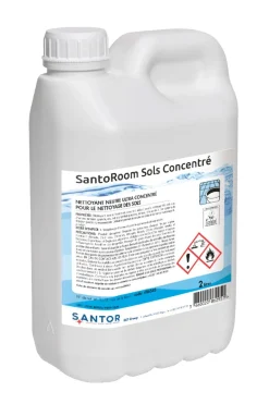 Détergent neutre très concentré pour le nettoyage des sols 2 L oom - SANTOR New