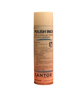 Détergent pour les surfaces métalliques polies 400 ml Polish Inox - SANTOR New