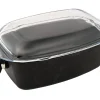 Aucune Faitout fonte d'aluminium verre Sans revêtement Avec couvercle 33x21x11 cm 6 L Best
