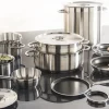 PRO.COOKER Faitout inox Sans revêtement Sans couvercle Ø 40 cm 15,5 cm 19,4 L Qualiplus