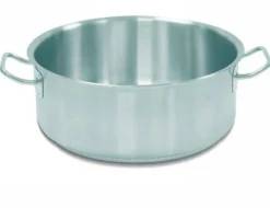 Faitout inox Sans revêtement Sans couvercle Ø 40 cm 20 cm 25 L Ecoplus - PRO.COOKER Outlet